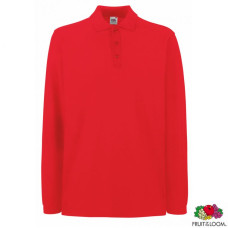 Сорочка-поло 'Premium long sleeve' M (Fruit of the Loom)