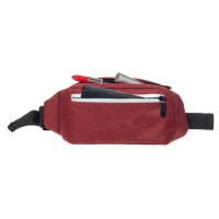 Сумка поясна (бананка) зі світловідбиваючою блискавкою