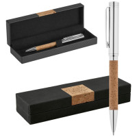 ЕКО ручка коркова в футлярі поворотна