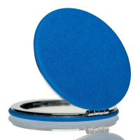 Дзеркальце метал + шкірзам