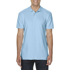 SOFTSTYLE® ADULT DOUBLE PIQUE POLO, XL