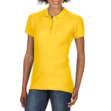 SOFTSTYLE® LADIES` DOUBLE PIQUE POLO, M