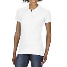 SOFTSTYLE® LADIES` DOUBLE PIQUE POLO, M