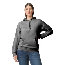 SOFTSTYLE® MIDWEIGHT FLEECE ADULT HOODIE, M