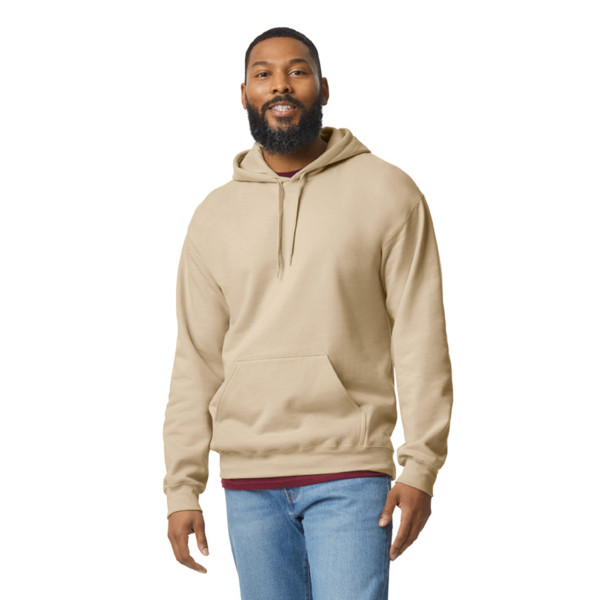 SOFTSTYLE® MIDWEIGHT FLEECE ADULT HOODIE, XXL