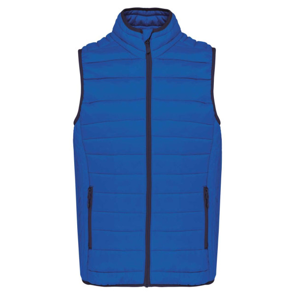 LIGHTWEIGHT SLEEVELESS FAKE DOWN JACKET, XL MEN’S