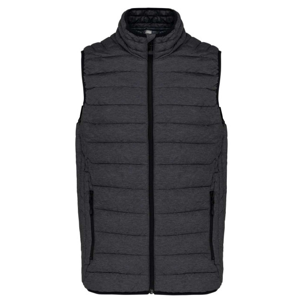 LIGHTWEIGHT SLEEVELESS FAKE DOWN JACKET, XL MEN’S