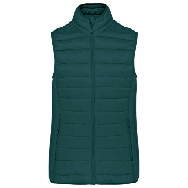 LIGHTWEIGHT SLEEVELESS FAKE DOWN JACKET, L LADIES`