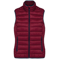 LIGHTWEIGHT SLEEVELESS FAKE DOWN JACKET, XS LADIES`