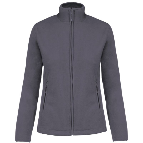 MAUREEN - LADIES` FULL ZIP MICROFLEECE JACKET, L