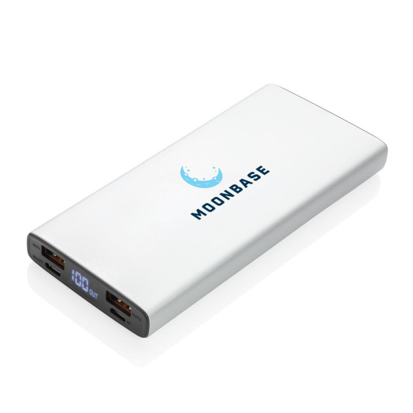 Повербанк 10000 mAh з індикатором батареї