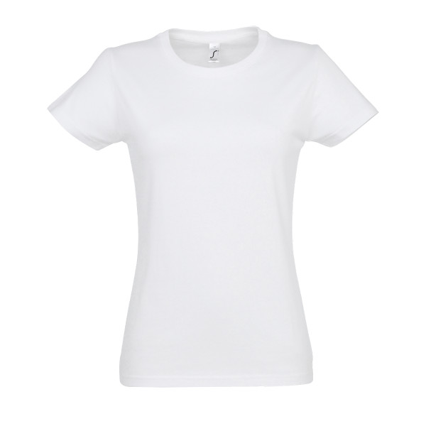 IMPERIAL WOMEN ROUND COLLAR T-SHIRT, L SOL`S