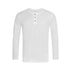 SHAWN Long Sleeve Henley T-shirt, S
