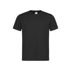 Футболка Stedman Comfort Men, бавовна 185 г/м2, чорна (BLO), S Футболка Stedman Comfort Men, бавовна 185 г/м2, чорна (BLO), S
