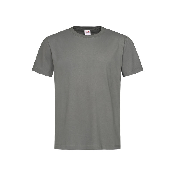 Футболка Stedman Comfort Men, бавовна 185 г/м2, сіра (RGY), S