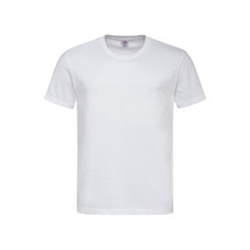Футболка Stedman Comfort Men, бавовна 185 г/м2, біла (WHI), S Футболка Stedman Comfort Men, бавовна 185 г/м2, біла (WHI), S