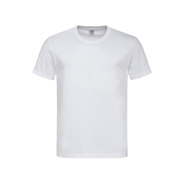 Футболка Stedman Comfort Men, бавовна 185 г/м2, біла (WHI), S