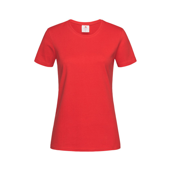 Футболка Stedman Comfort-T Women, бавовна 185 г/м2, червона (SRE), S Футболка Stedman Comfort-T Women, бавовна 185 г/м2, червона (SRE), S