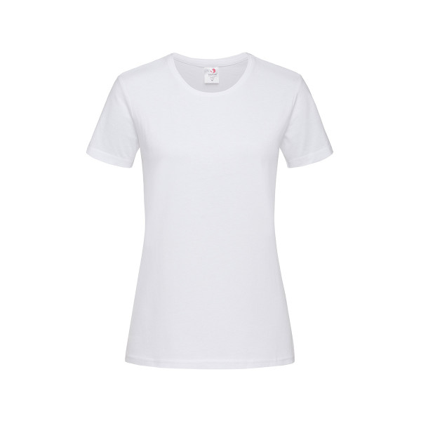 Футболка Stedman Comfort-T Women, бавовна 185 г/м2, біла (WHI), S Футболка Stedman Comfort-T Women, бавовна 185 г/м2, біла (WHI), S