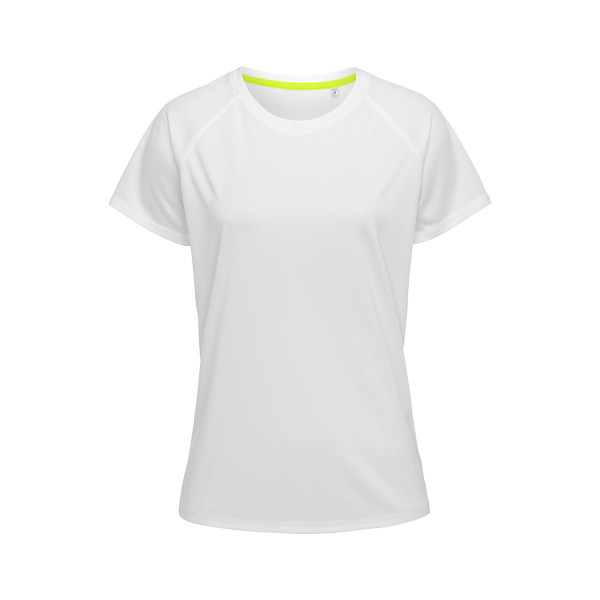 Футболка жіноча Active Raglan, бавовна 140 г/м2, біла (WHI), S Футболка жіноча Active Raglan, бавовна 140 г/м2, біла (WHI), S