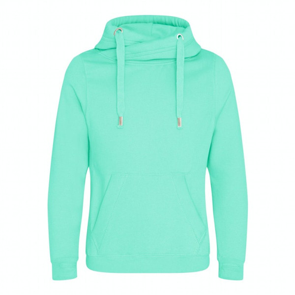 Cross Neck Hoodie, S