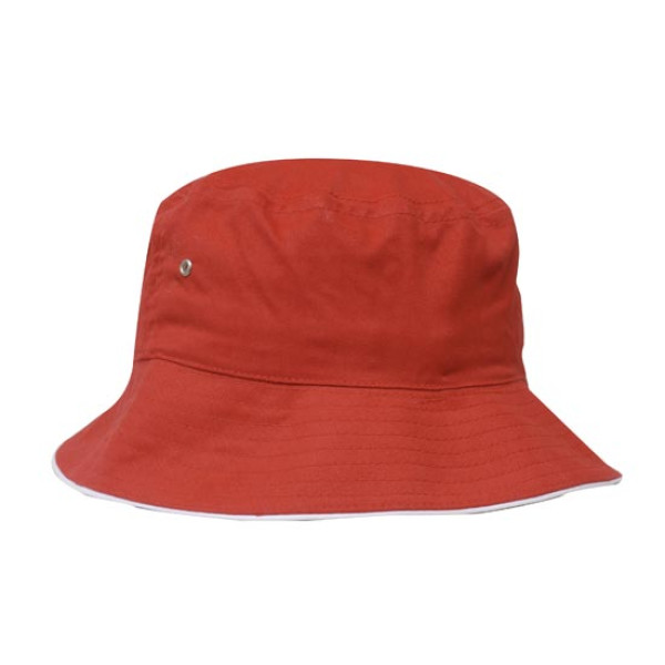 BRUSHED SPORTS TWILL BUCKET HAT, M/L