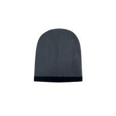 ROLL DOWN TWO TONE ACRYLIC BEANIE