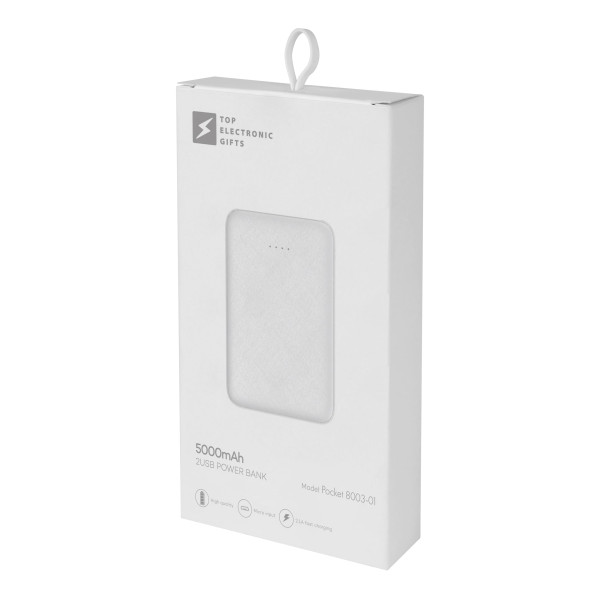 Універсальний зарядний пристрій Pocket 5000 mAh, TM TEG Універсальний зарядний пристрій Pocket 5000 mAh, TM TEG