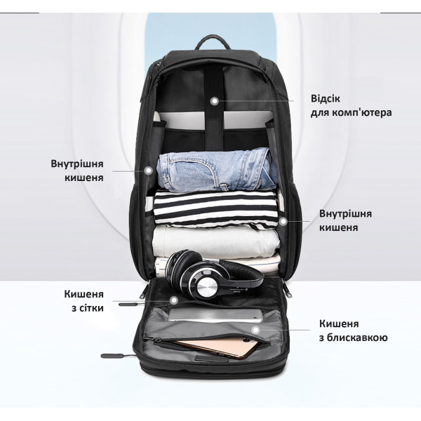 Рюкзак для ноутбука Tiron, ТМ Discover