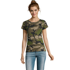 Футболка жіноча SOL'S Camo women