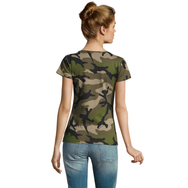 Футболка жіноча SOL'S Camo women